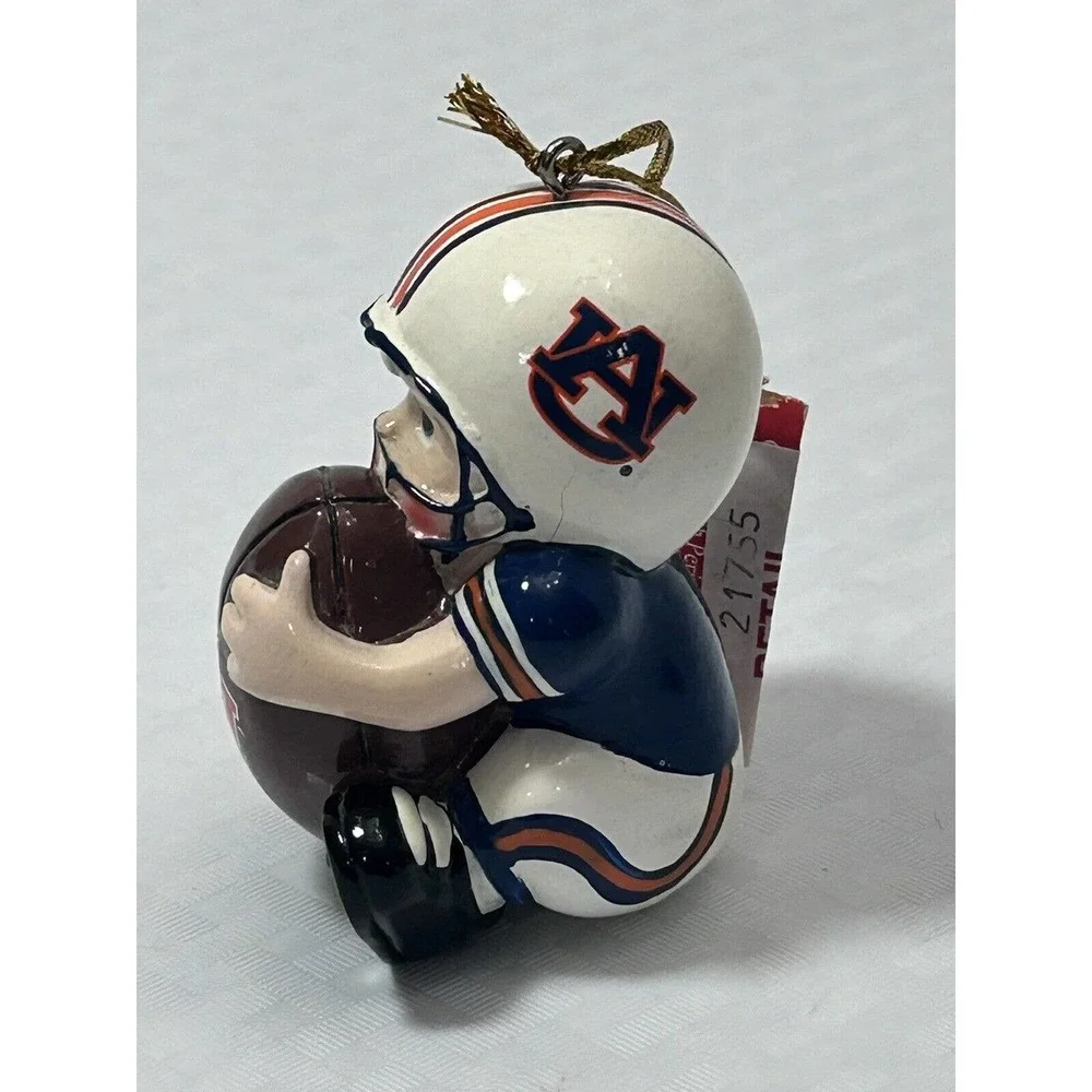 Auburn University Tigers Football Boy Christmas Ornament‎